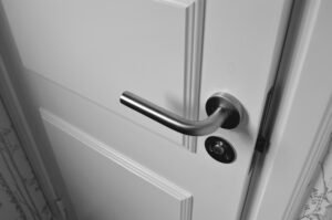 lock on door